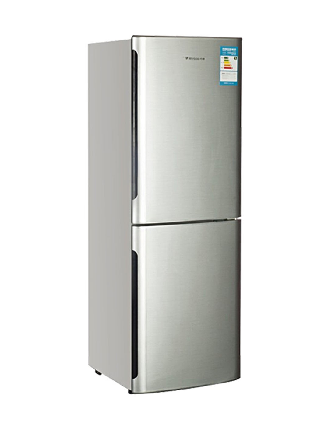 万宝bcd-172d冷藏冷冻超级节能双门加厚不锈钢电冰箱超耐用4天1度电