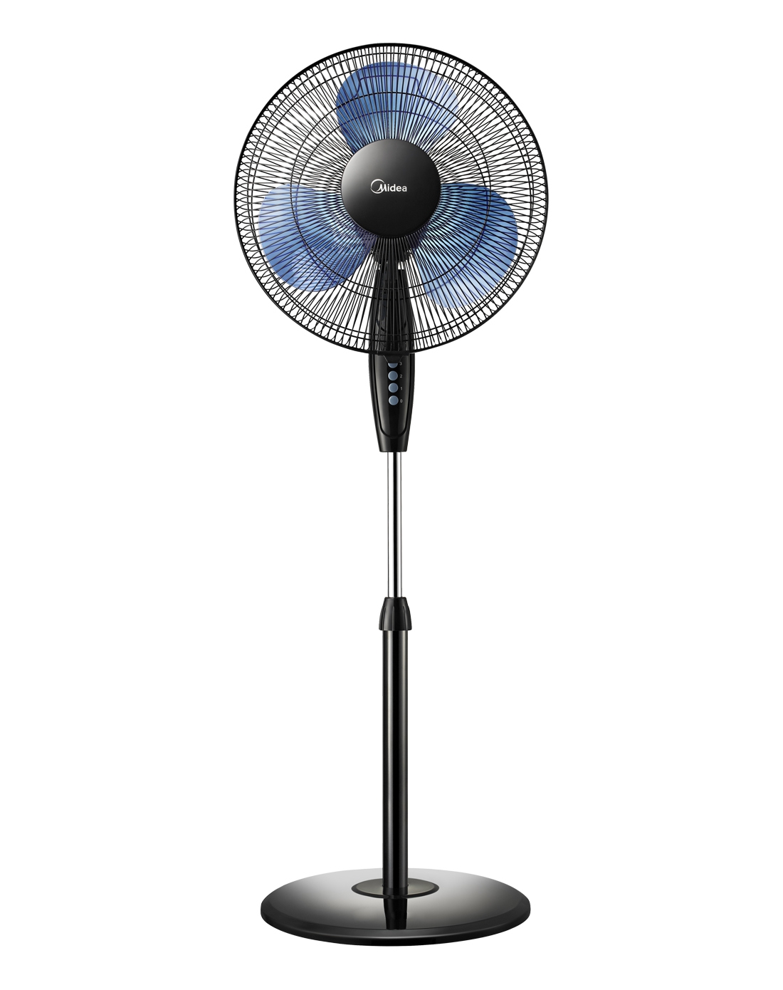 美的Midea电器美的超静音可摇头定时三页三档