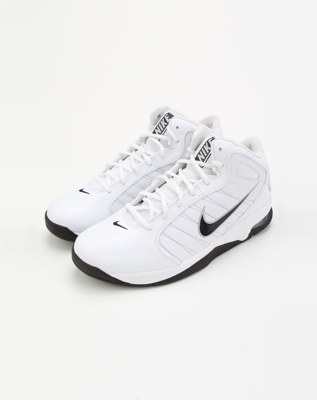 nike air team hyped白色系带篮球鞋