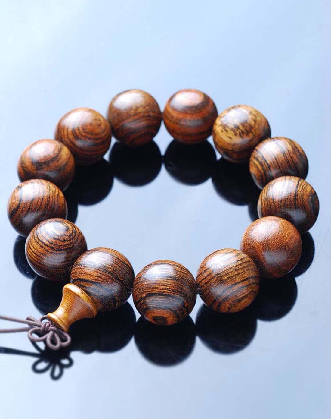 虎皮檀木手串18mm