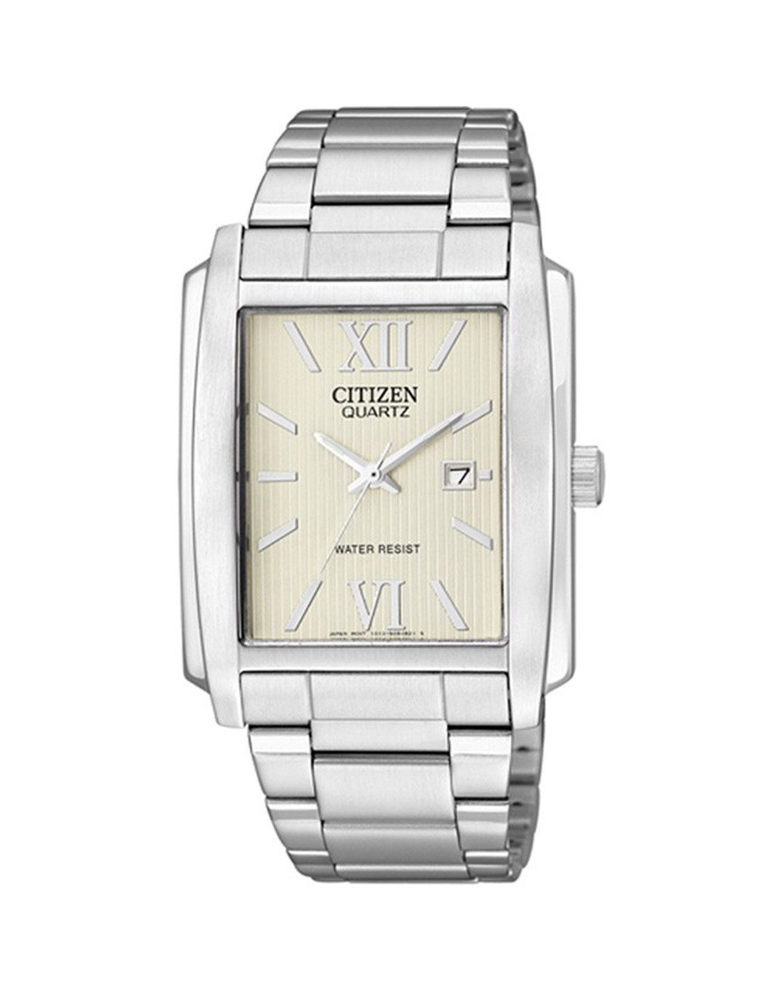 citizen 西铁城 方形石英男表 bh1640-59p