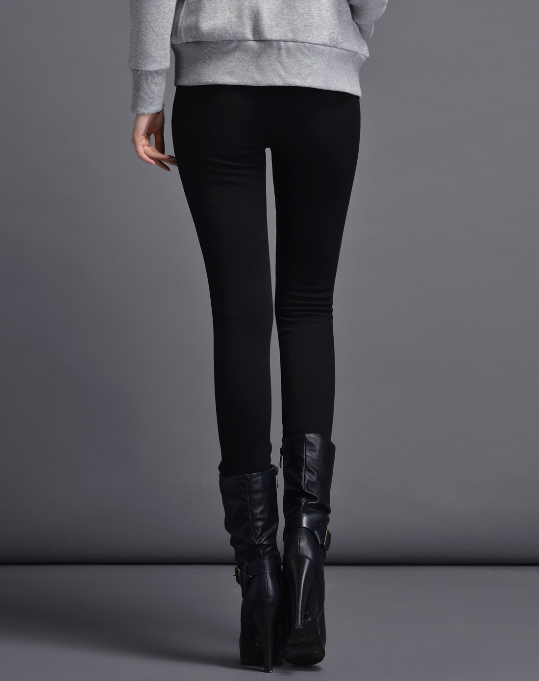 逸阳女裤移动端专场黑色休闲打底裤e4d11d1082x-a01