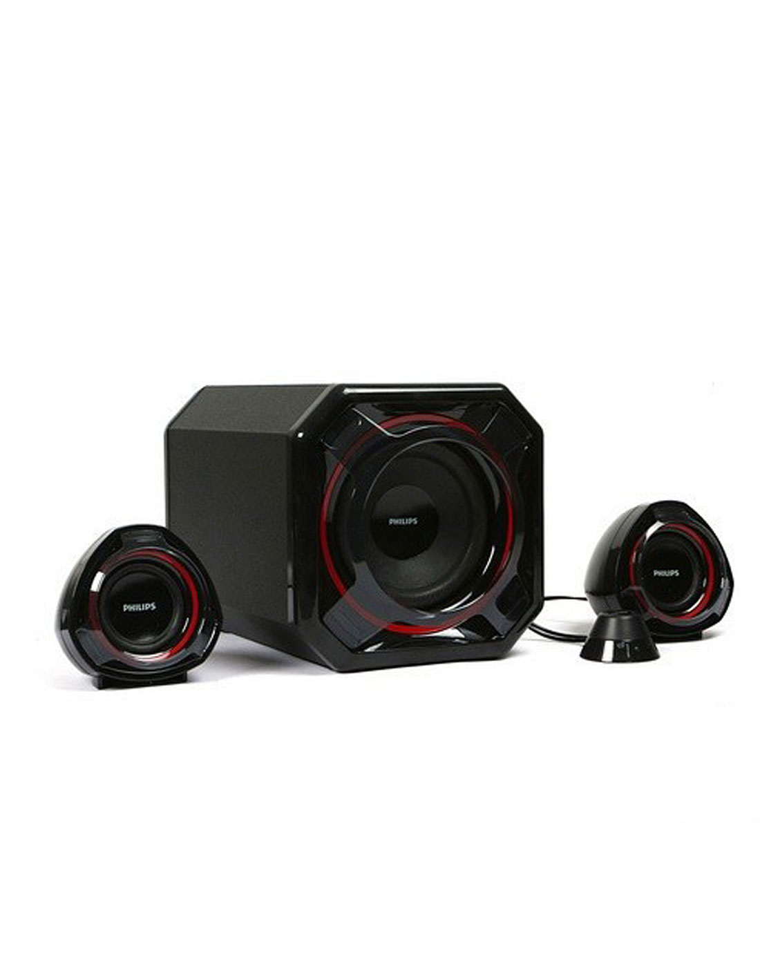 音箱2.1 hifi低音炮 黑色 高清图片