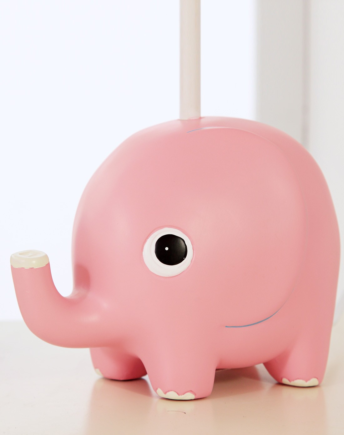 粉色小象可调节亮度儿童台灯(高33cm)