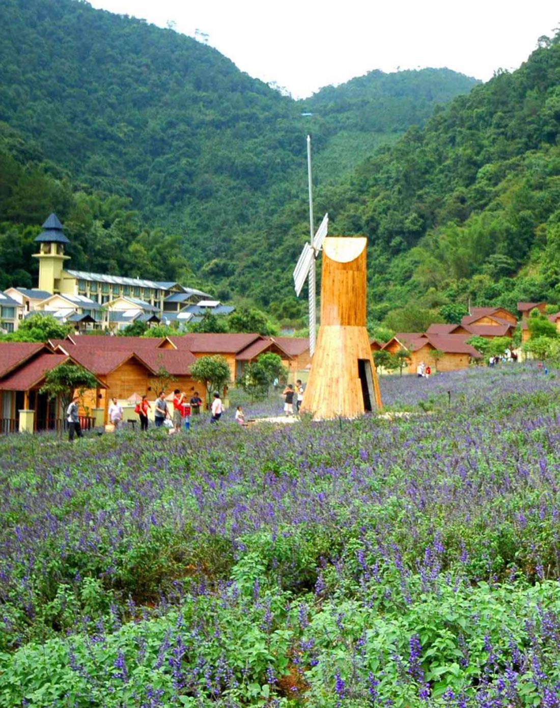 肇庆德庆盘龙峡景区薰衣草木屋/天堂度假酒店2天1晚自由行(含双人门票