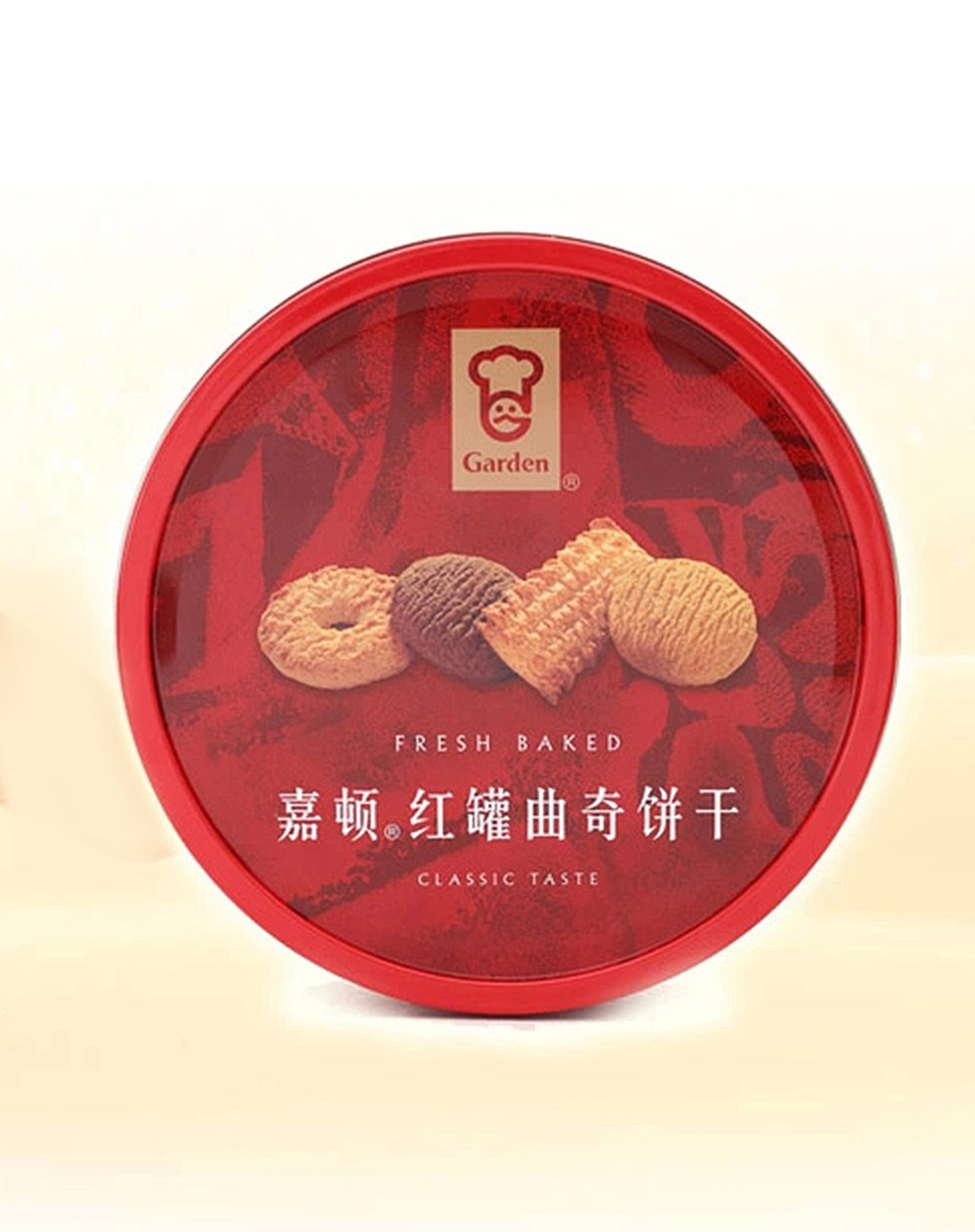 香港嘉顿 红罐曲饼干480g 特卖价