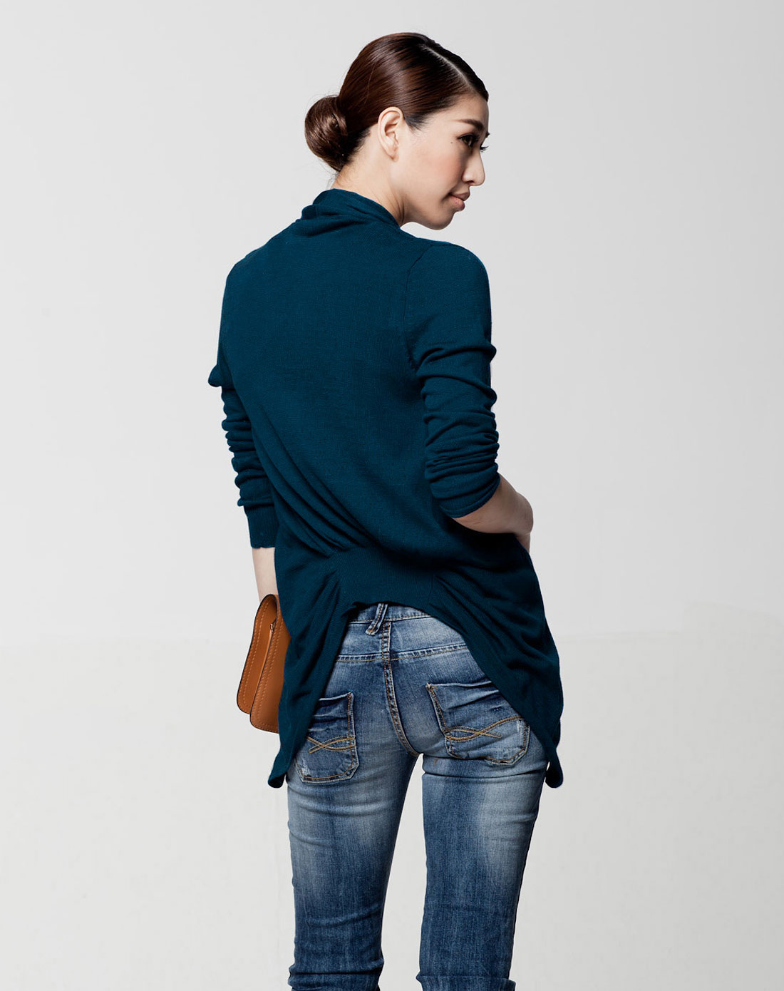 魅惑热卖百搭长袖<em>毛织开衫</em>