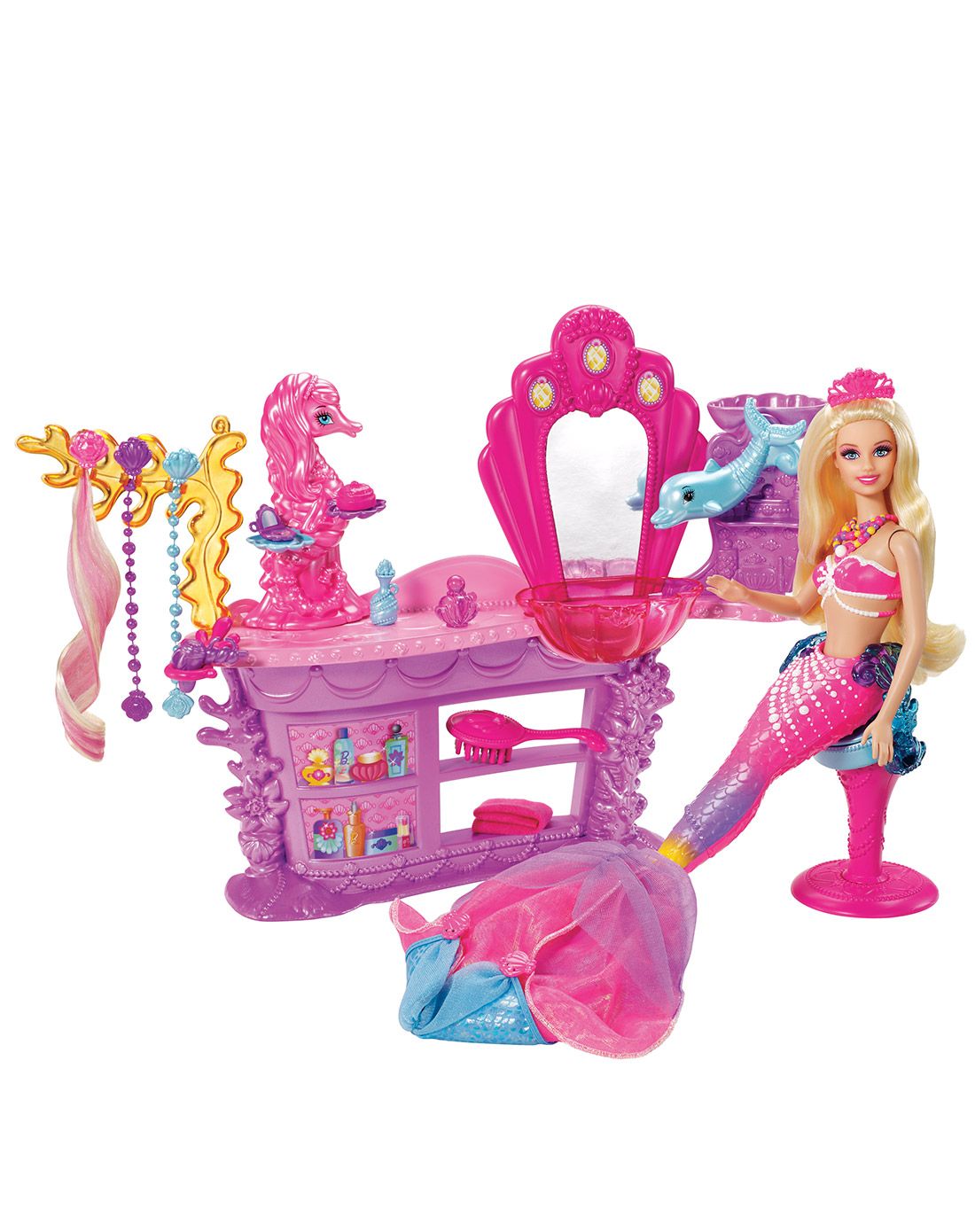 七大品牌恭贺-芭比玩具Barbie芭比珍珠公主之