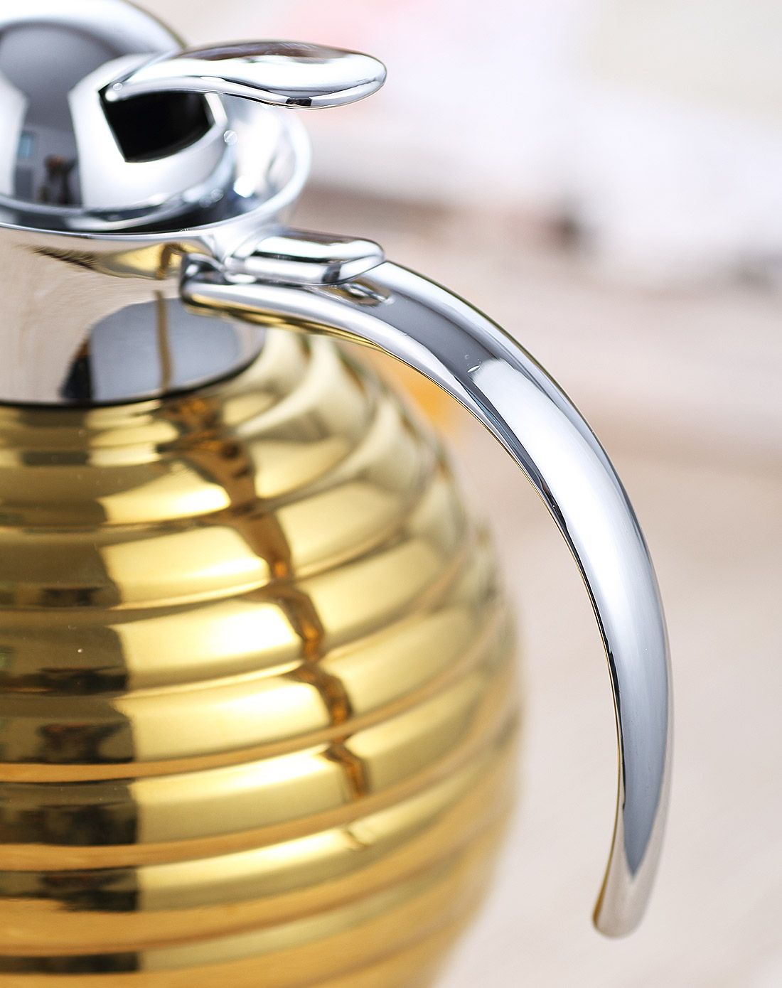 TOMIC1200ml大不列颠保温壶-镀金1JBS2072