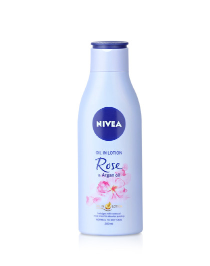 nivea 妮维雅浪漫玫瑰香身体乳200ml/瓶