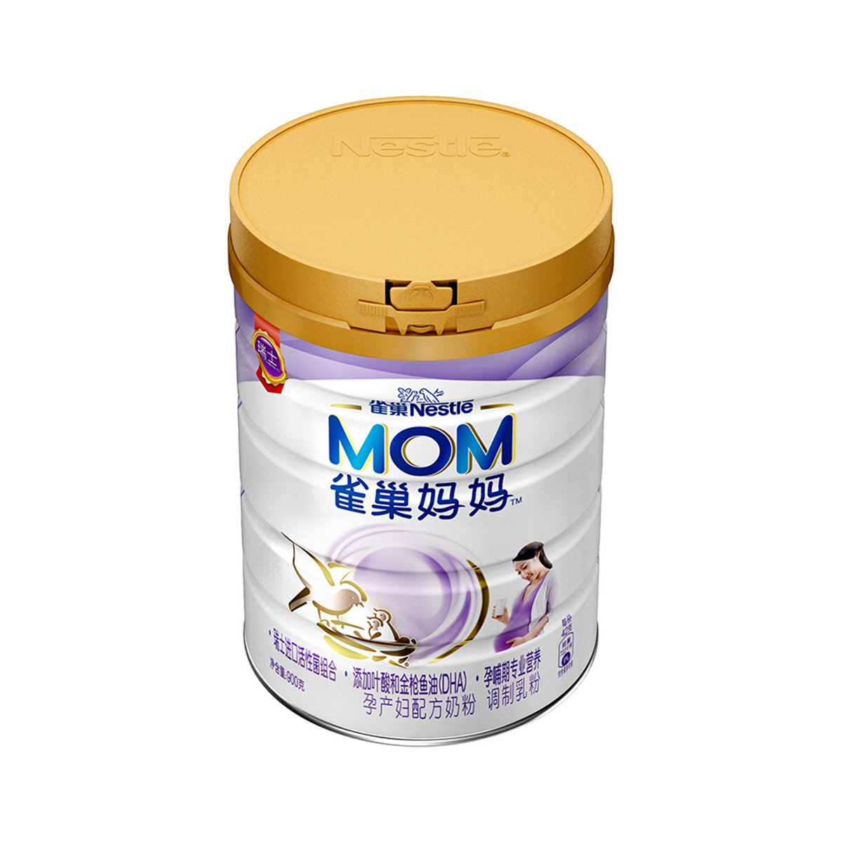 雀巢妈妈(孕产妇)配方奶粉 900g罐装(新旧包装随机发货)