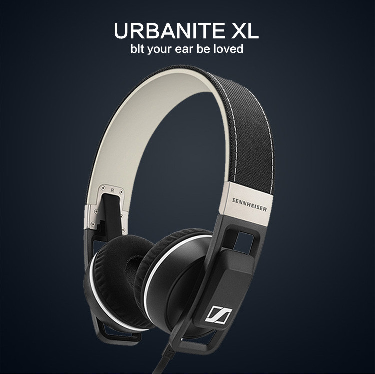 森海塞尔 sennheiser urbanite xl大都市人 牛仔蓝色 头戴式耳机