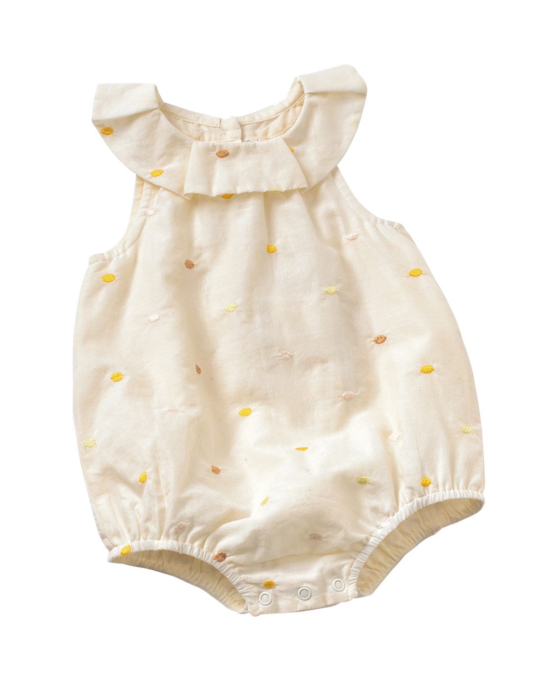 戴维贝拉--新款婴装春季上新第一波女宝宝米黄