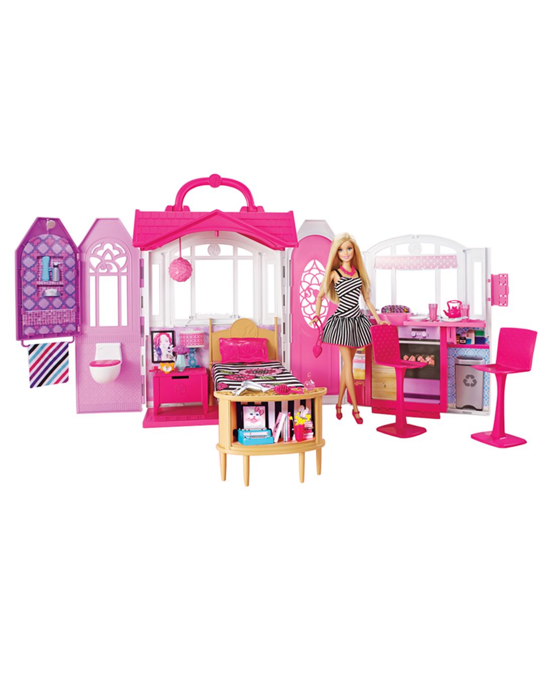 七大品牌恭贺-芭比玩具Barbie芭比芭比闪亮度