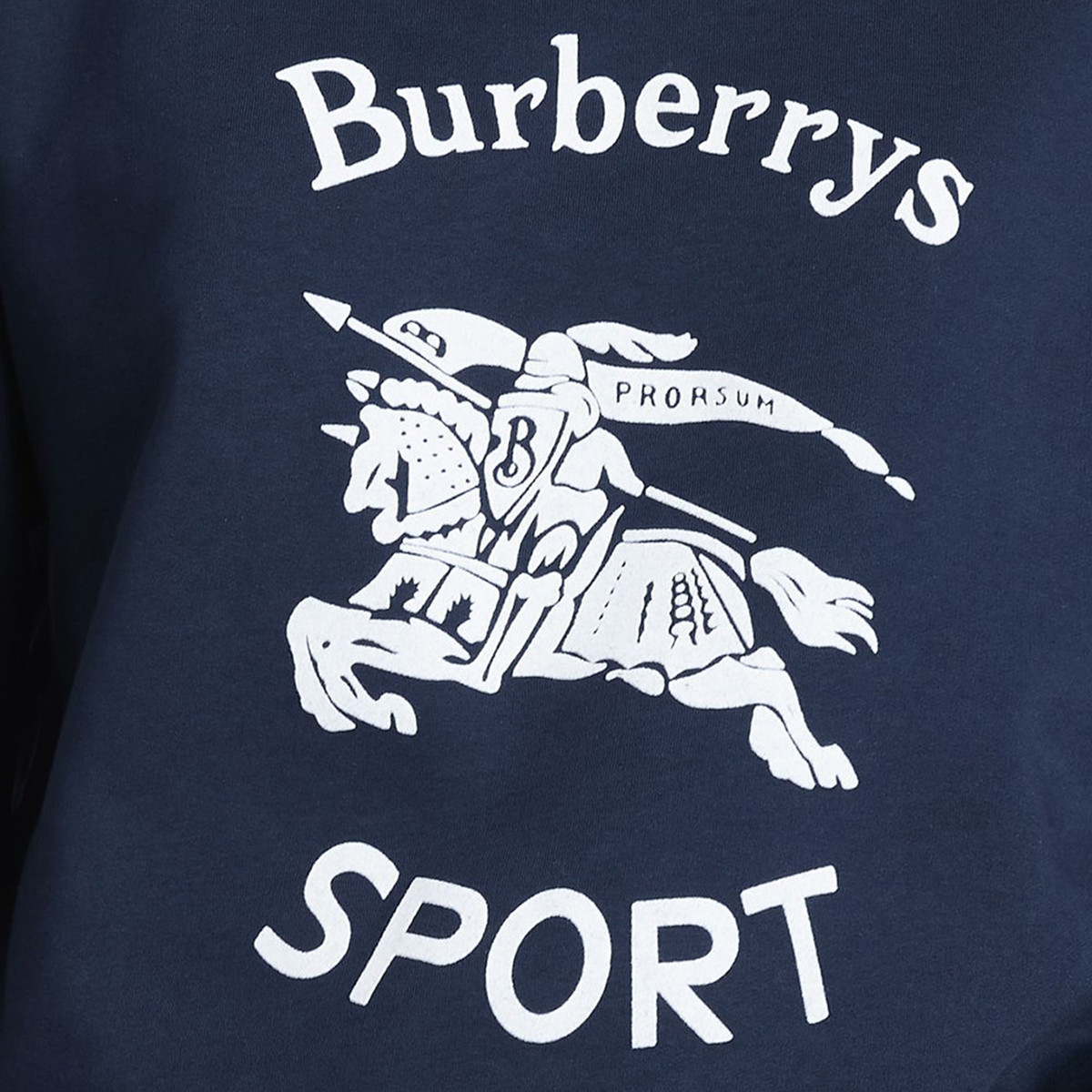 巴宝莉burberry女款logo套头运动衫