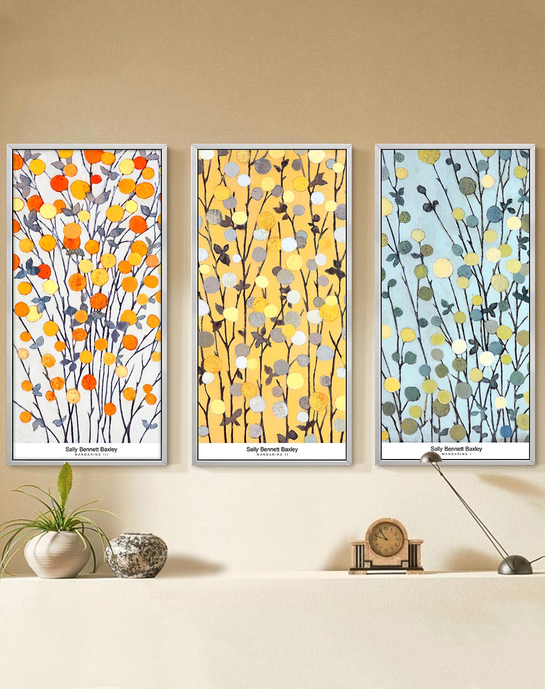 檬树家居装饰专场原版进口画芯装饰画 繁枝颂