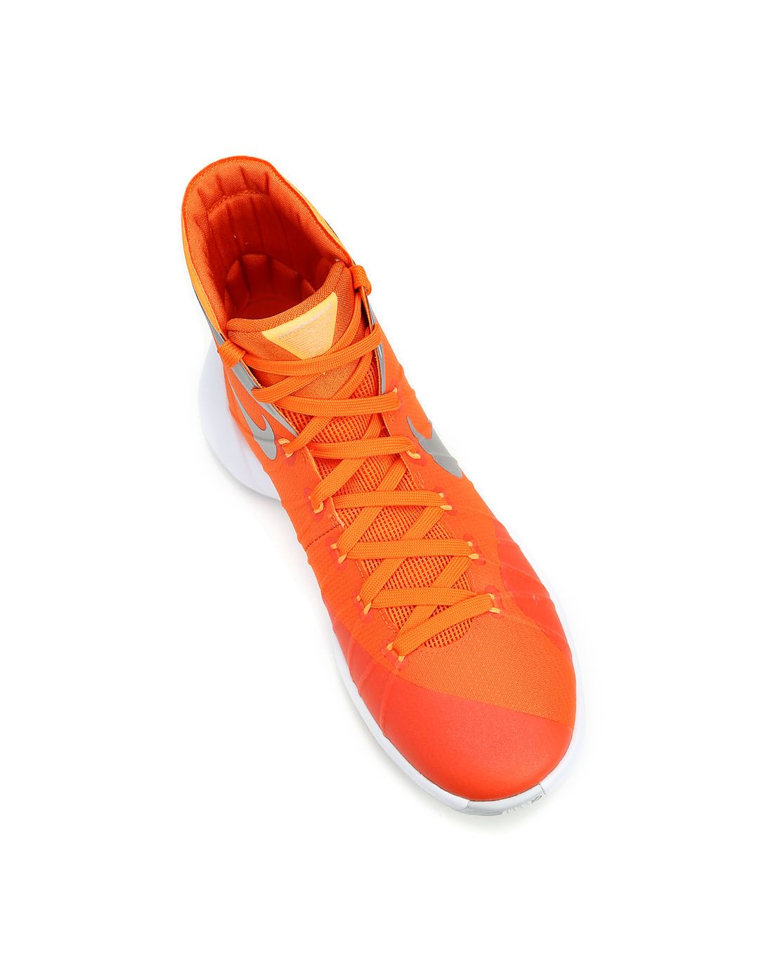 耐克nike 炫色缓震 男款橙色高帮篮球鞋749646-808