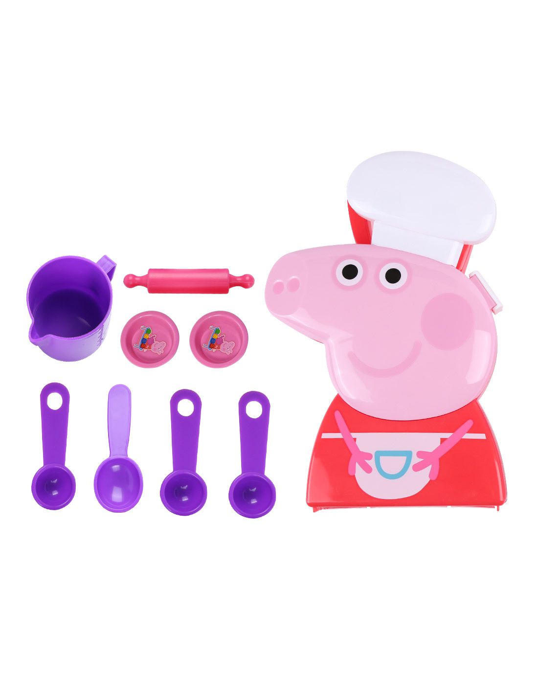 小猪佩奇 角色扮演系列玩具 厨师手提盒