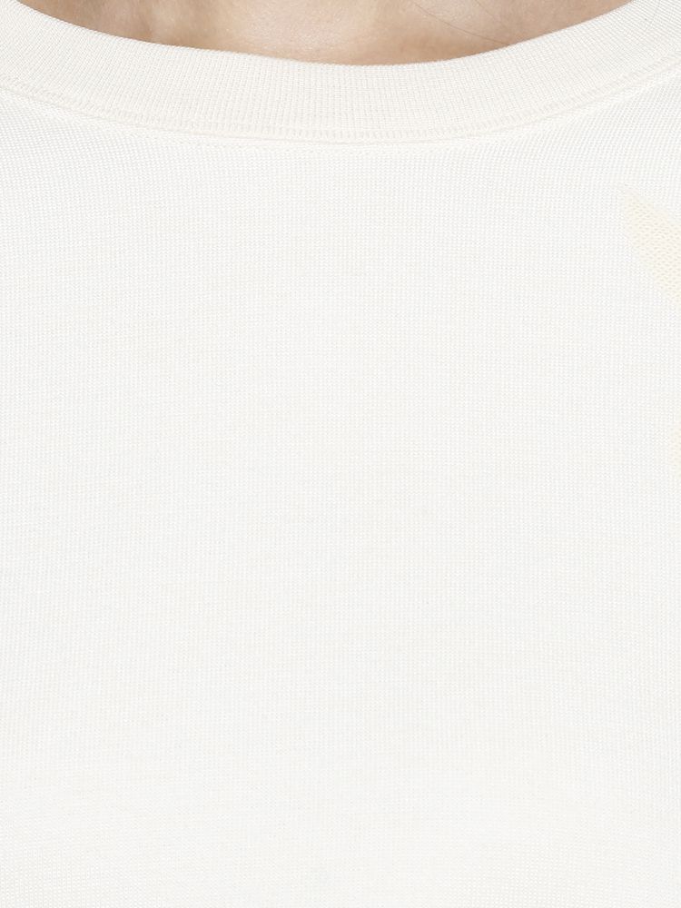 marc jacobs女款米白色欧美时尚百搭长袖套头卫衣