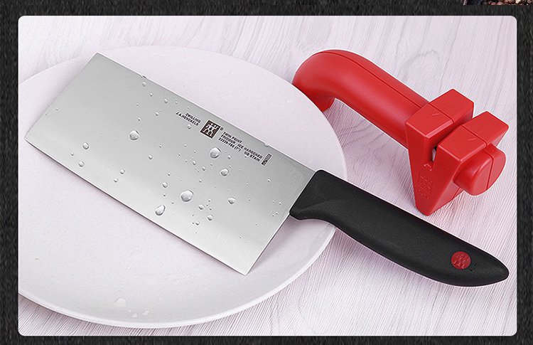 德国双立人zwilling 双立人刀具套装 中式菜刀 磨刀器