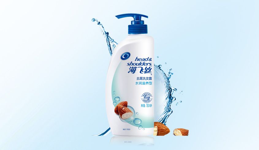 深层洁净 海飞丝去屑洗发露水润滋养型750ml,含洁净水润滋养因子