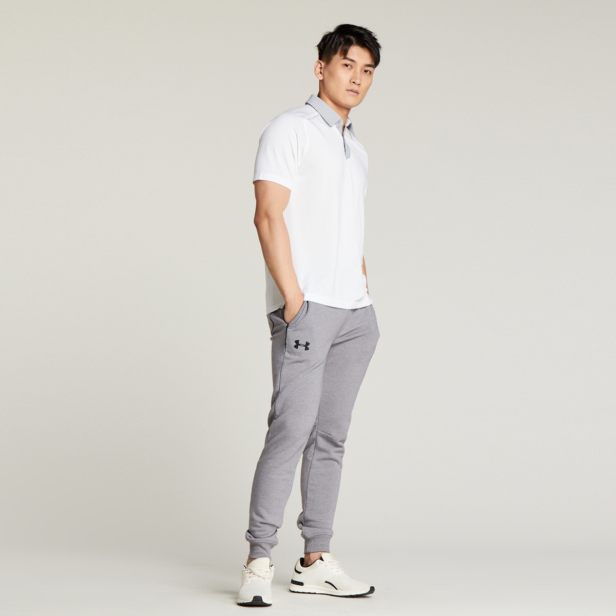 速干清爽 男款短袖polo衫 heat gear