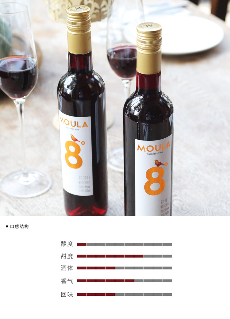 (MOULA)红酒 珍酿干红葡萄酒赤霞珠美乐国产