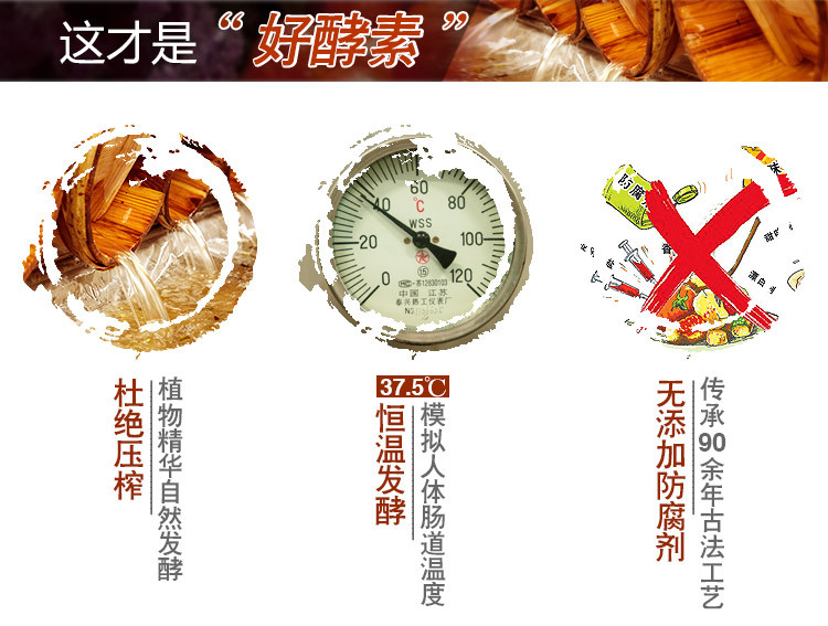 【2瓶】敖东大高复合果蔬酵素日本酵素原液非诺丽果柠檬孝素粉果冻梅