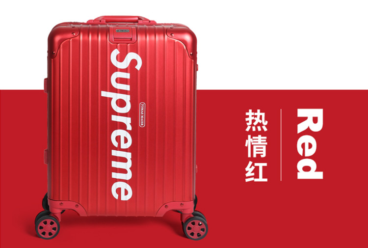 supreme行李箱拉杆箱旅行箱20寸24寸28寸登机箱