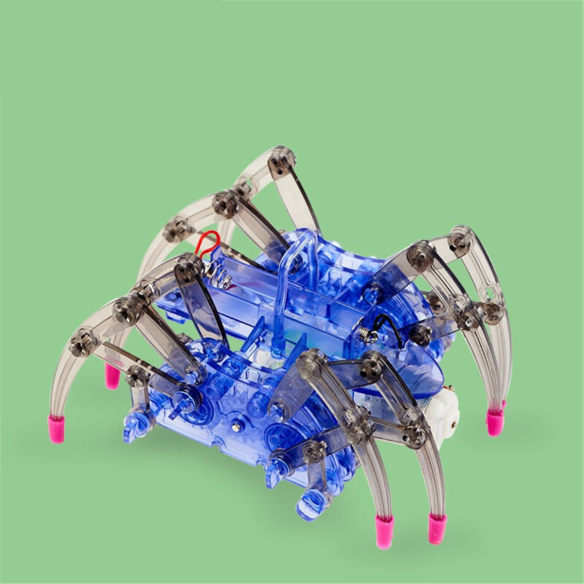 科技小制作小发明蜘蛛机器人风力兽手工diy学生stem科学实验玩具