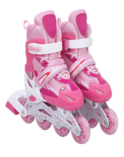 溜冰鞋儿童成人通用滑轮速滑旱冰鞋