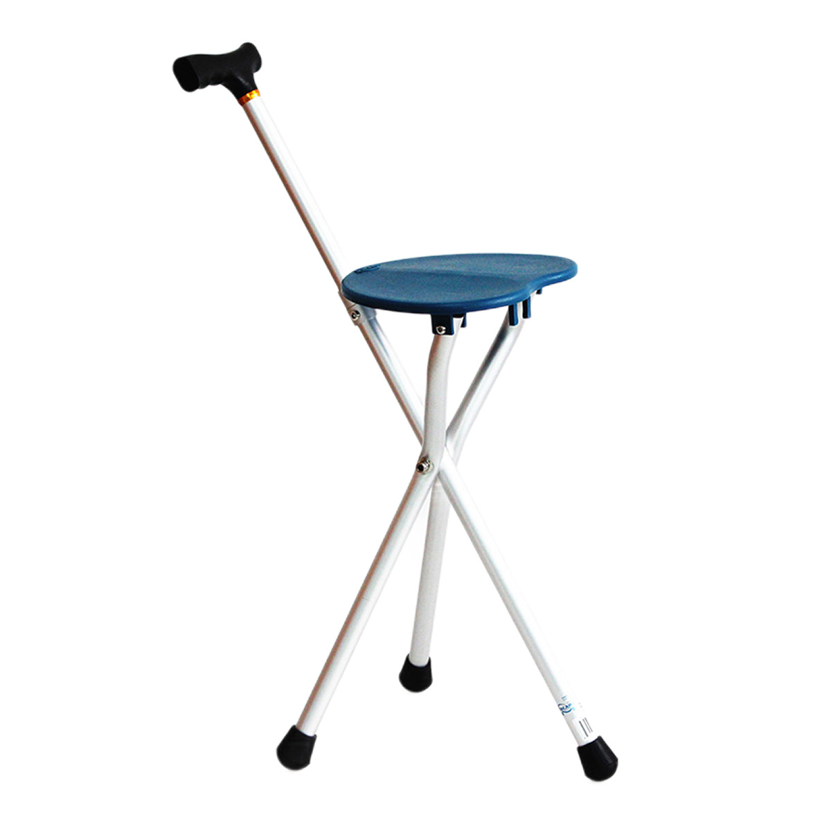 雅德 拐杖凳 缩手杖老人扙轻便多功能折叠椅防滑拐棍