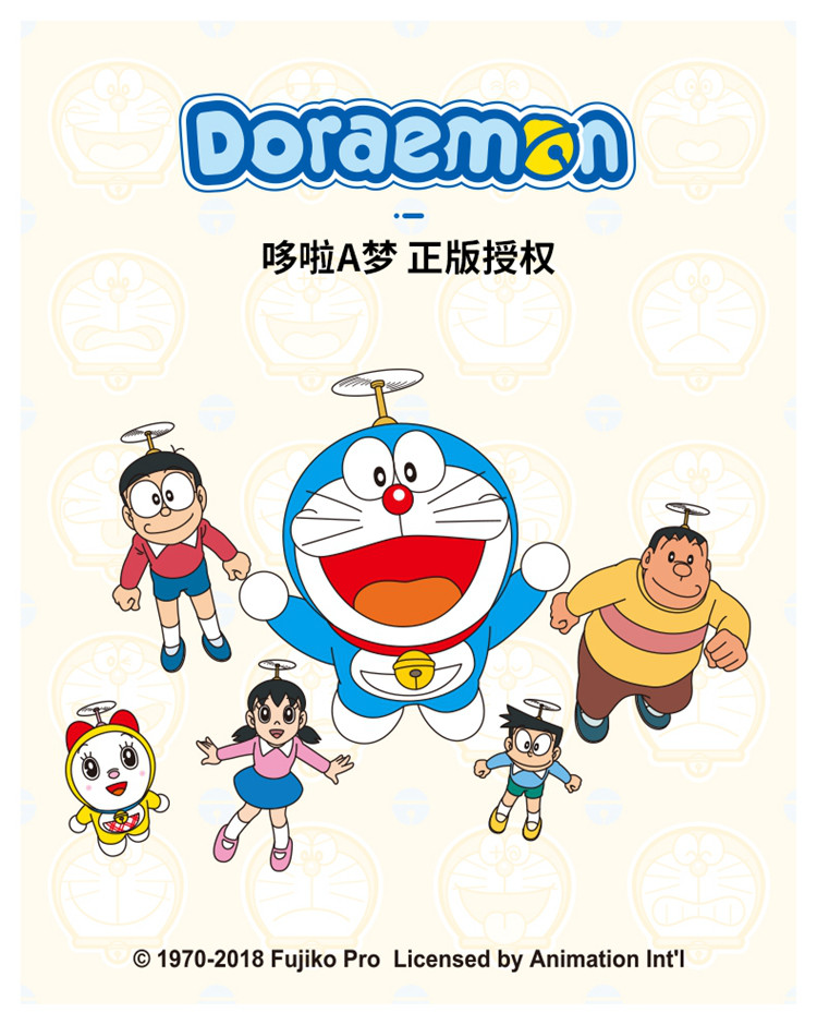 【顺丰包邮】哆啦a梦静音抗压行李箱拉杆旅行箱三节可调节万向轮