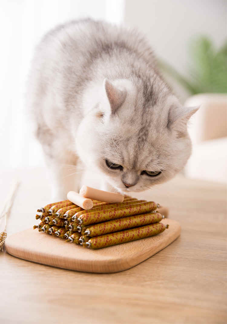 猫咪零食火腿肠幼猫成猫营养增肥补钙无盐宠物专用香肠