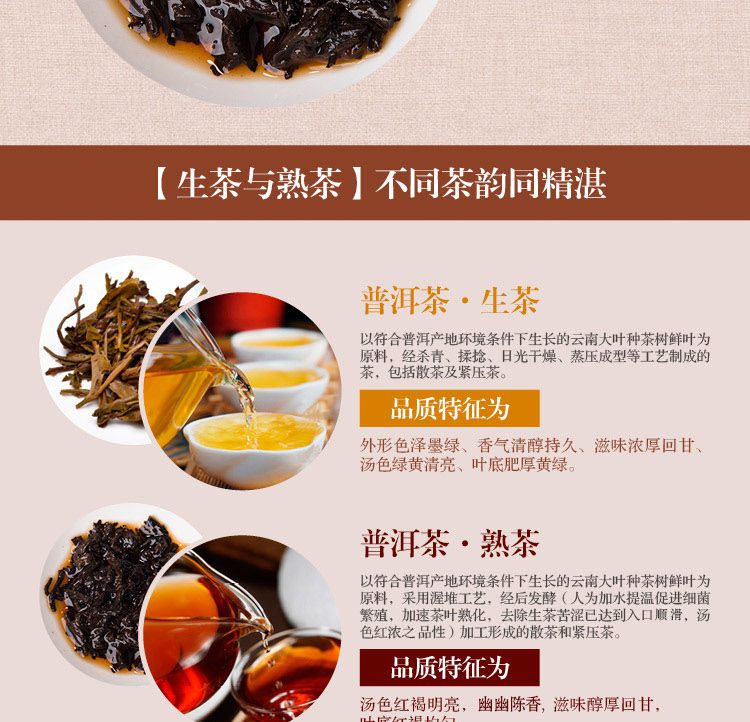 云子醇珍云南普洱茶(熟茶)圆饼357克