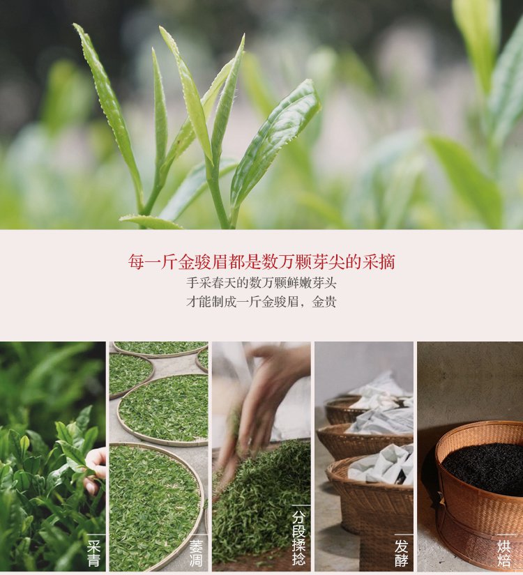 品牌名称: 茶人岭 商品名称: 金骏眉武夷红茶典藏礼盒200克 产地
