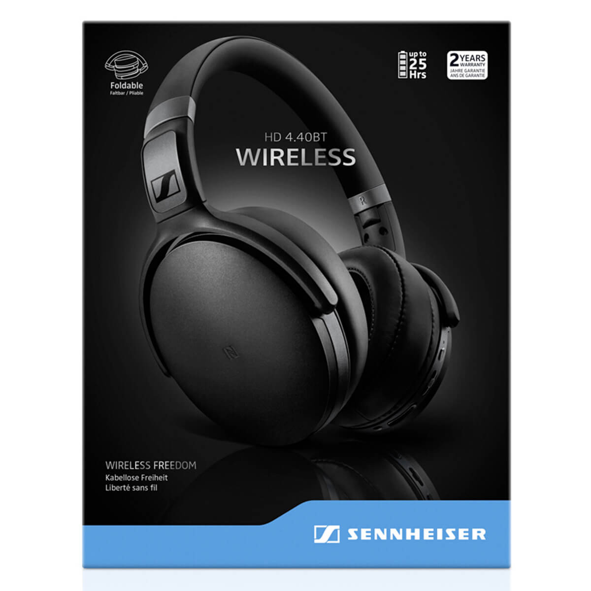 sennheiser/森海塞尔 hd4.40bt wireless无线蓝牙折叠头戴式耳机