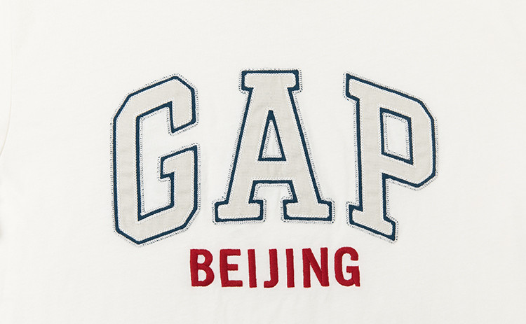 gap 男装 logo徽标字母印花短袖t恤 266197