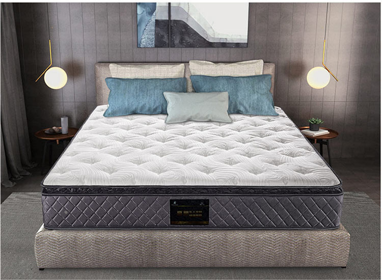 慕思床垫 臻品 回弹乳胶床垫1.5m 加厚垫层独立筒弹簧床垫1.