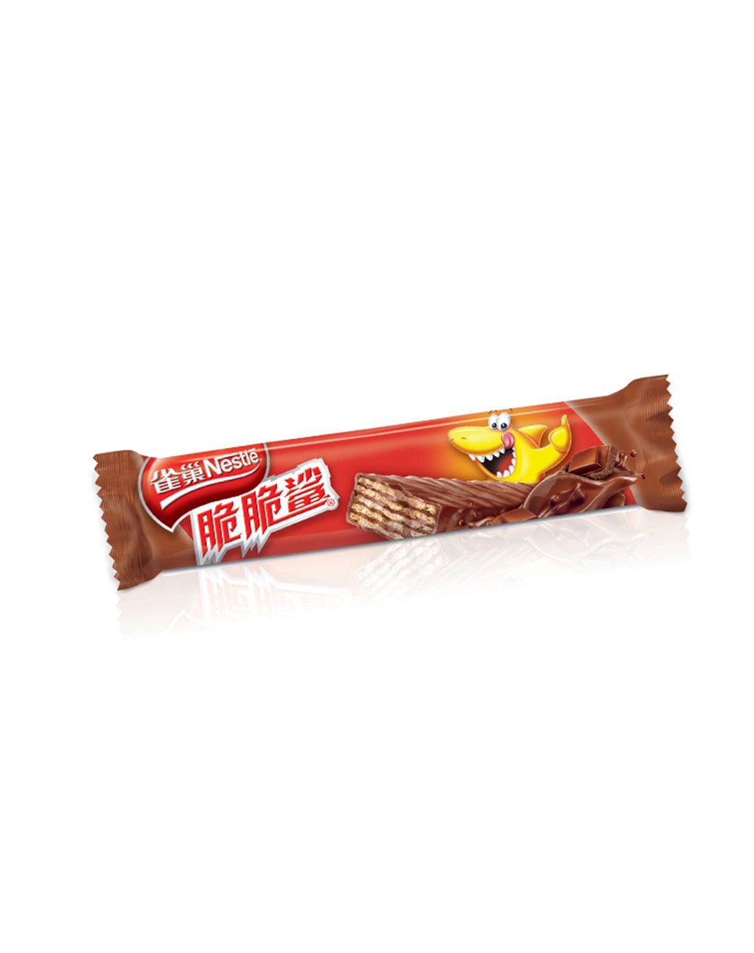 雀巢脆脆鲨巧克力味威化32条*2