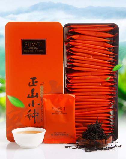 雅韵正山小种两罐装送礼袋300g 红茶茶叶