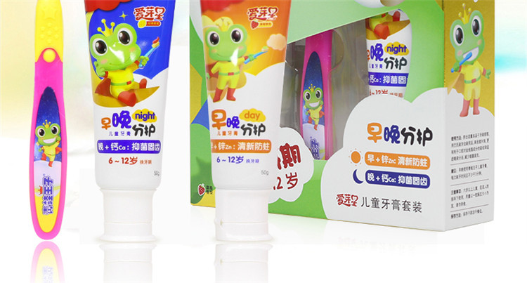 商品分类: 儿童牙膏 产地: 中国 适用年龄段