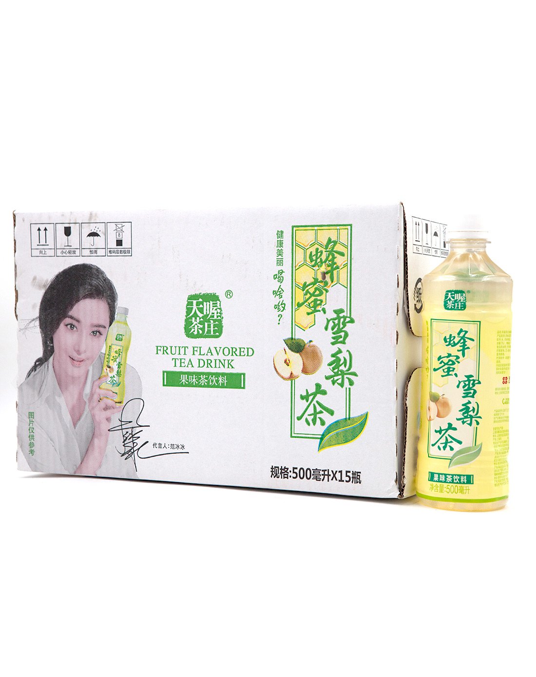 天喔茶庄蜂蜜雪梨茶500ml*15
