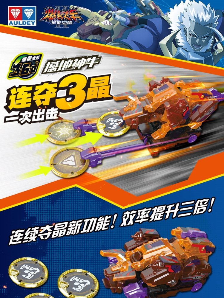 【爆裂飞车2】撼地神牛-爆发版