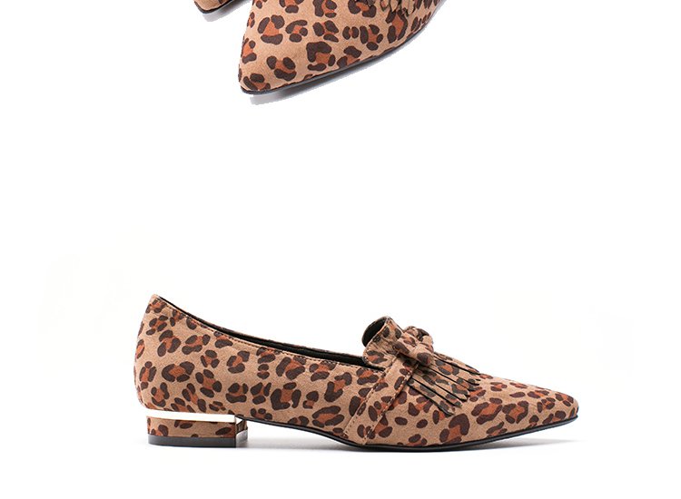 迪士尼联名gracegift鞋包专场优雅流苏蝴蝶结尖头休闲