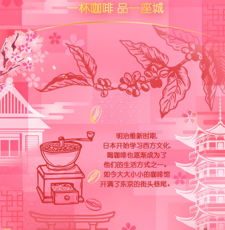 雀巢**樱花拿铁即溶咖啡饮品12x20g