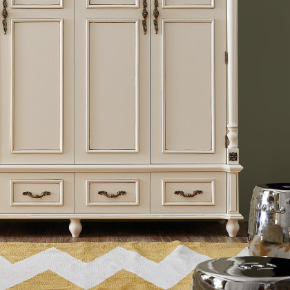 名象家具直发货[小美至佳]2018年卧室家具美式