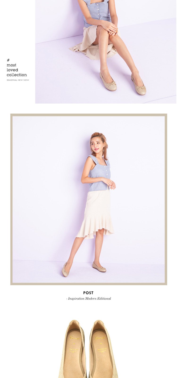 gracegift女鞋特卖旗舰店新品圆头优雅蝴蝶结芭蕾舞鞋平底单鞋女鞋8