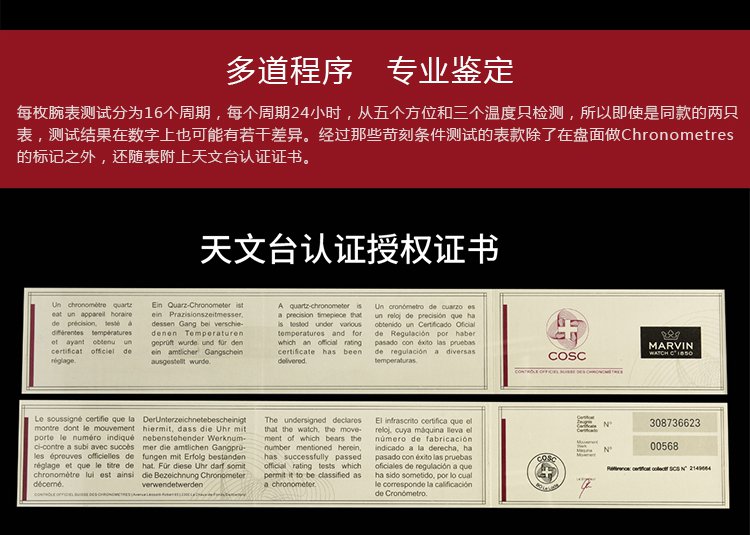 摩纹【天文台认证证书】商务时尚简约皮带石英情侣对表送礼必备情侣