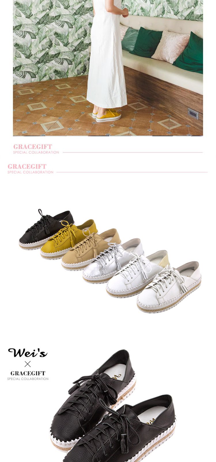 199减100-迪士尼联名gracegift鞋包专场2018秋新头层8